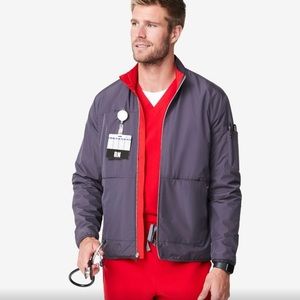 FIGS Men's Charcoal Warm-Up Jacket - L NWT